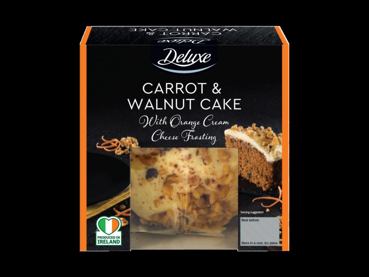 CARROT & WALNUT CAKE