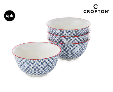 Asian Inspired Medium Bowls 4pk
