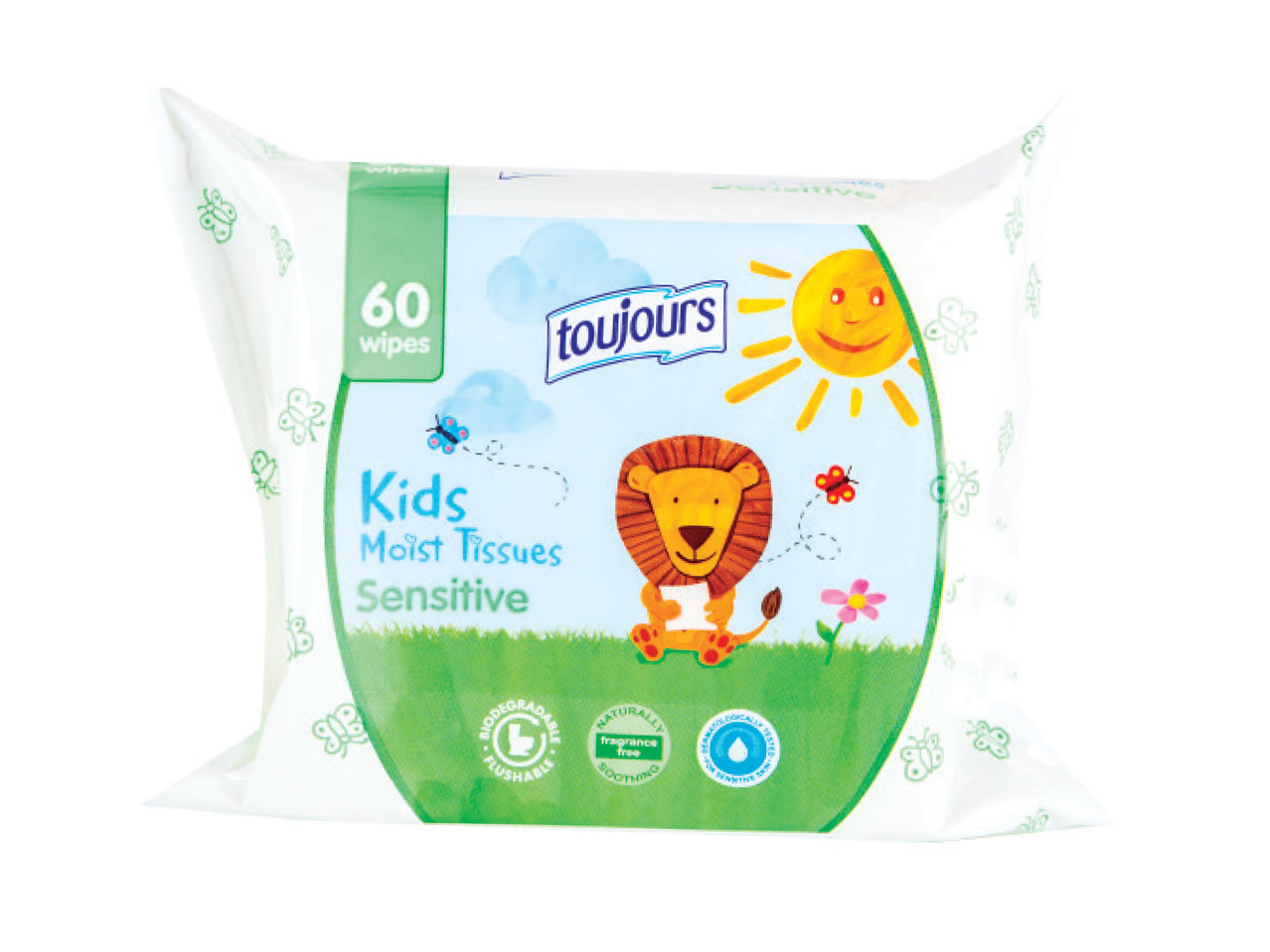 TOUJOURS(R) Moist Toilet Tissue