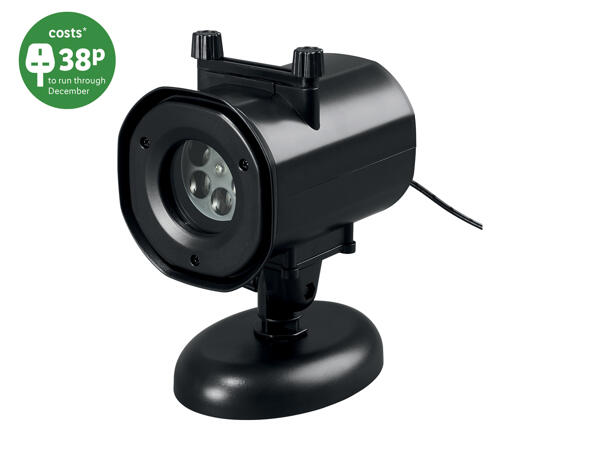 Livarno Home Multi-Season LED Light Projector with Interchangable Designs