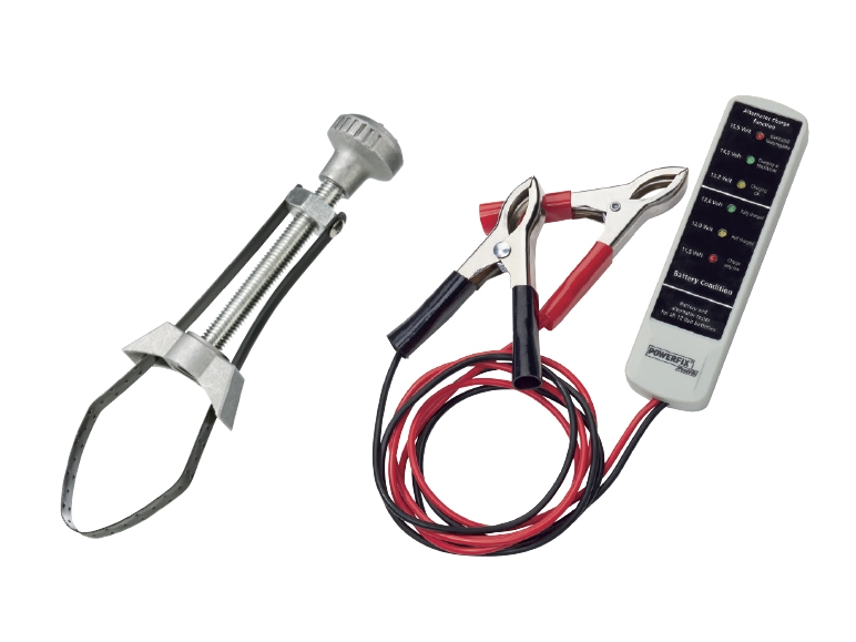 POWERFIX Oil Filter Wrench or Battery & Alternator Tester