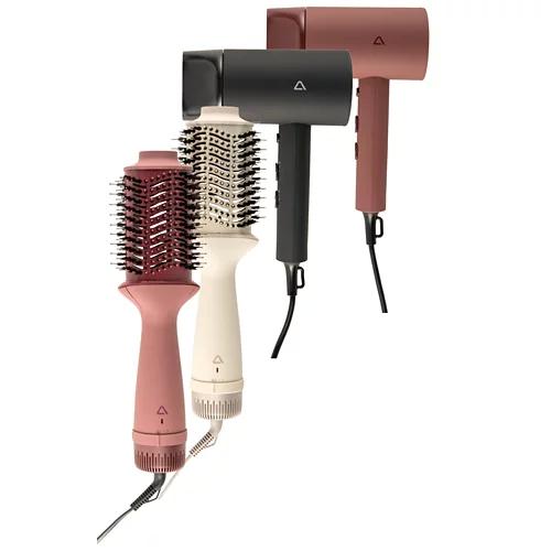AMBIANO Brosse soufflante ou sèche-cheveux ionique