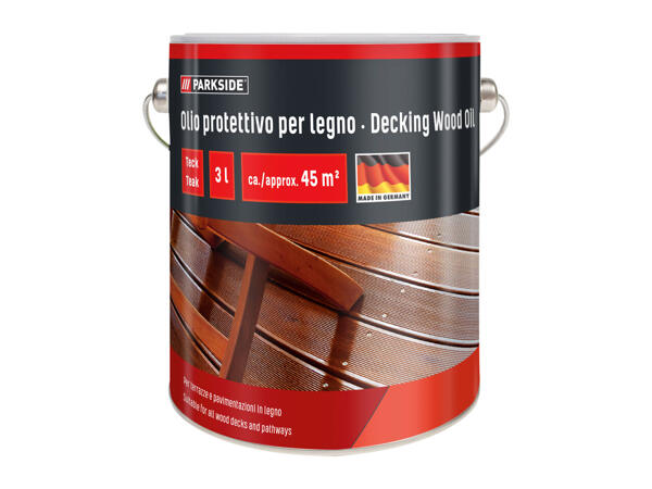 Parkside 3L Decking Wood Oil