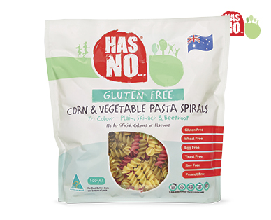 GLUTEN FREE CORN AND VEGETABLE PASTA 500G
