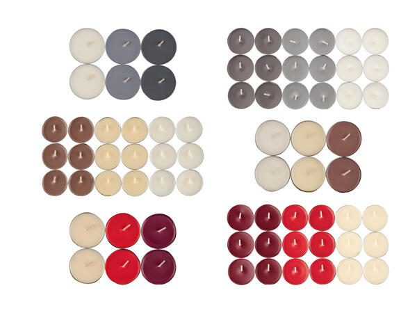 Bougies parfumées (maxi), set de 6/​set de 18