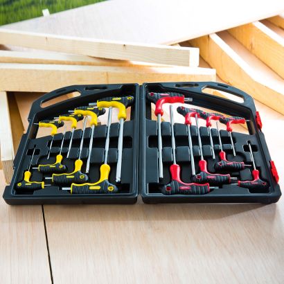 Torx- und Inbusschlüssel-Set, 16-teilig