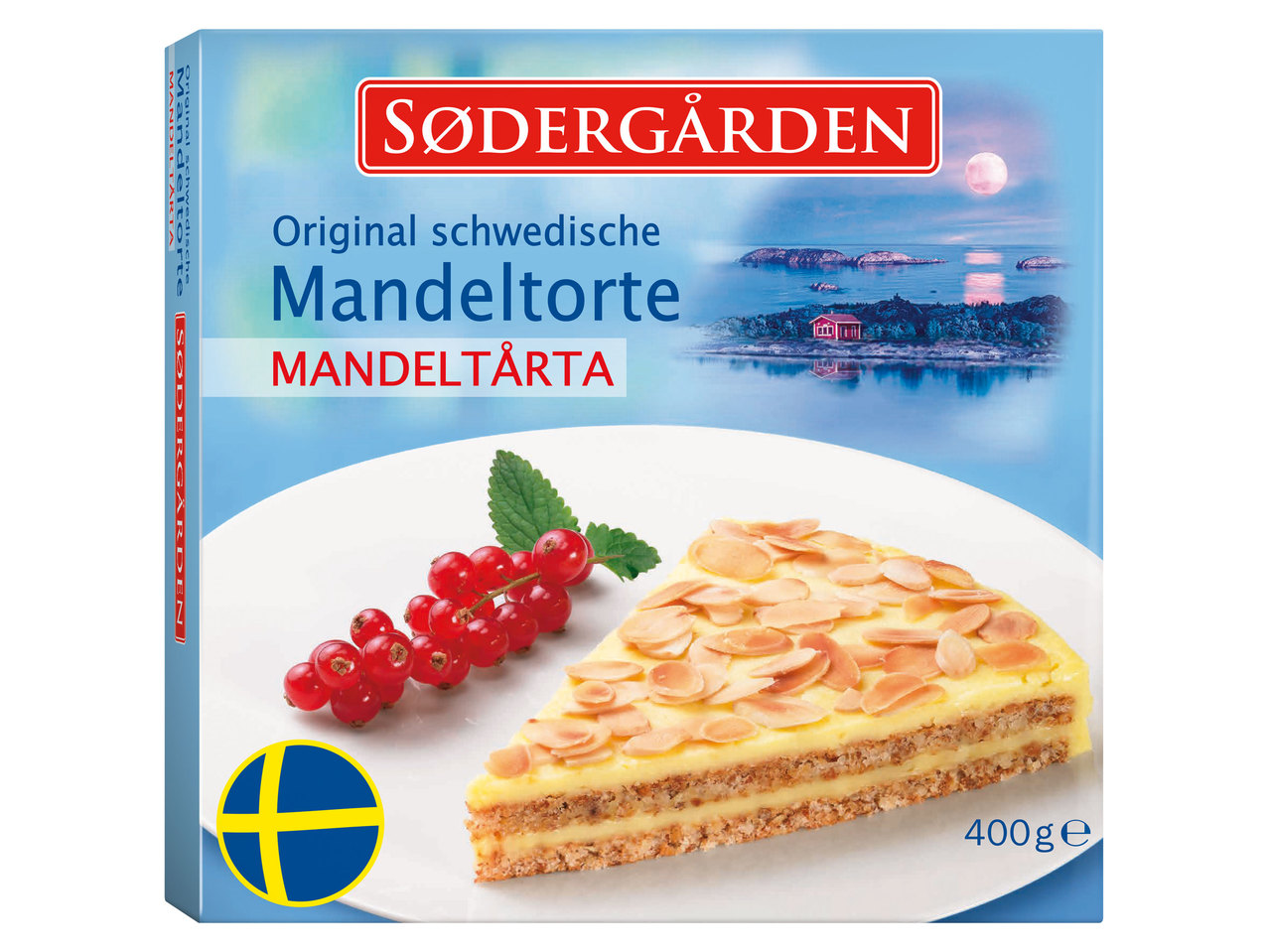 SØDERGÅRDEN Schwedische Mandeltorte