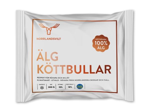 NORRLANDSVILT Elgkødboller