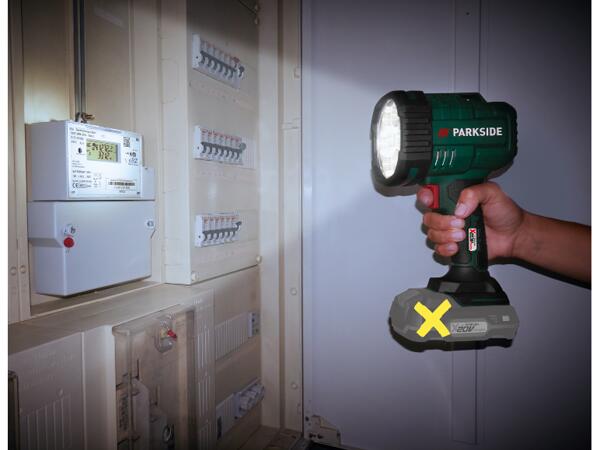 Cordless LED Hand Light