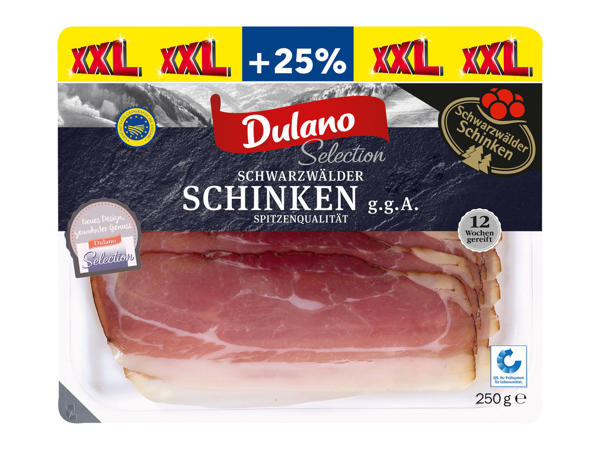 DULANO SELECTION Schwarzwälder Schinken g.g.A. 200 g + 50 g gratis