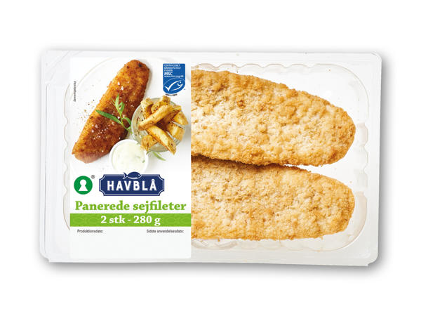Panerede alaskasejfileter