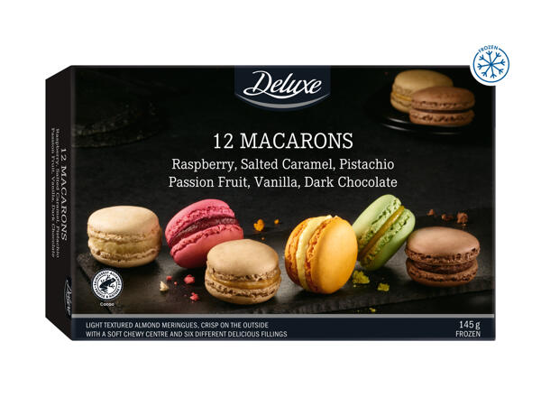 Deluxe Macarons x 12