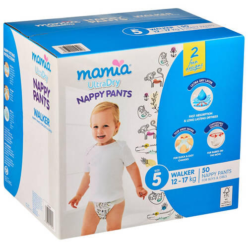 Nappy Pants Walker 50 Pack