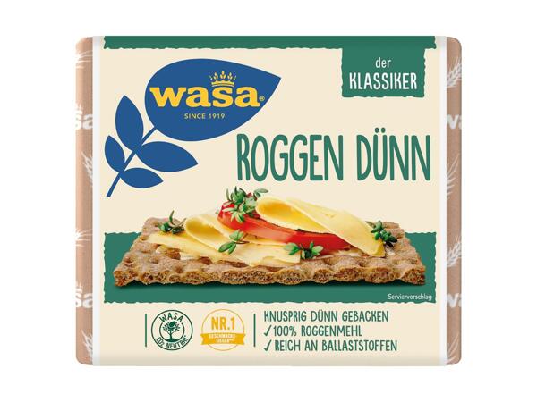 Knäckebrot Roggen dünn
