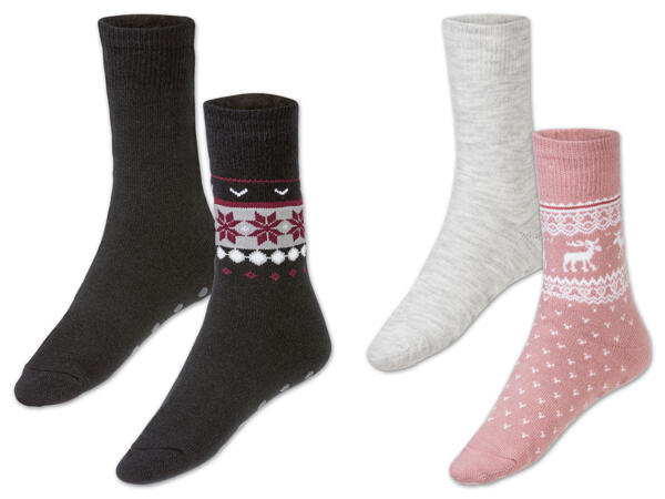 Damen Thermo-Socken, 2 Paar