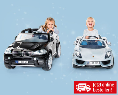 Kinder-Elektro-Auto BMW X5 / Porsche 918 Spyder