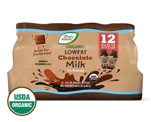 Simply Nature 
 Organic 1% Chocolate Milk Multipack