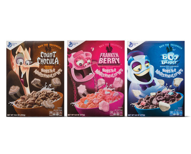 General Mills Monsters Cereal