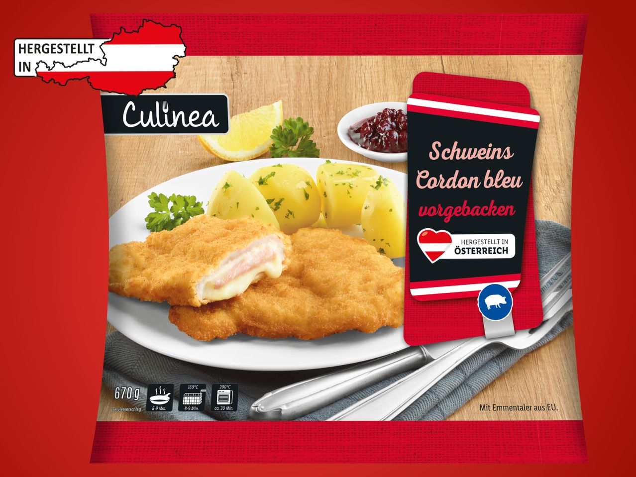 Schweine Cordon Bleu