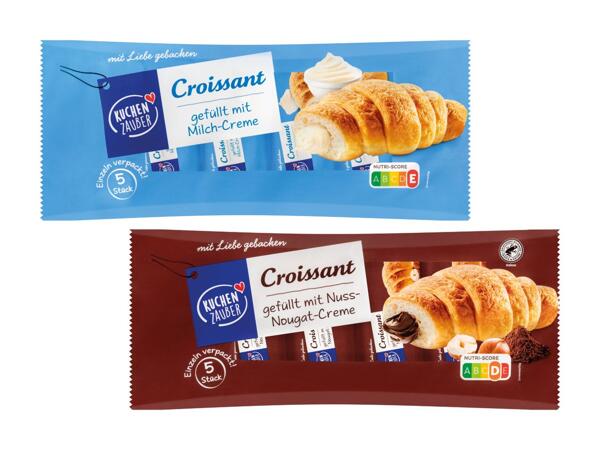 Croissant mit Cremefüllung