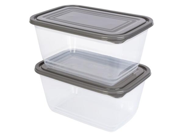 Food storage containers set
