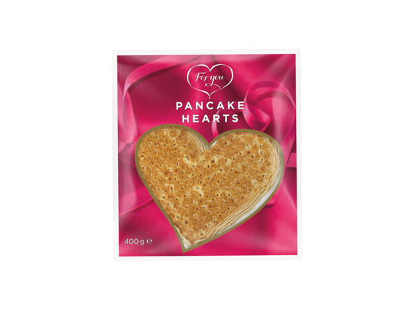Hjärtformade pannkakor