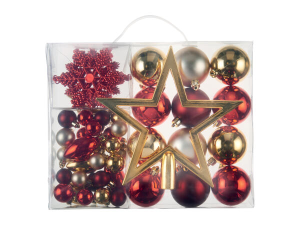 Livarno Home Christmas Tree Decorations - 51 pack