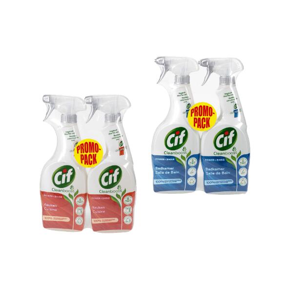 CIF(R) 				Badezimmerspray oder Küchenspray, 2 St.