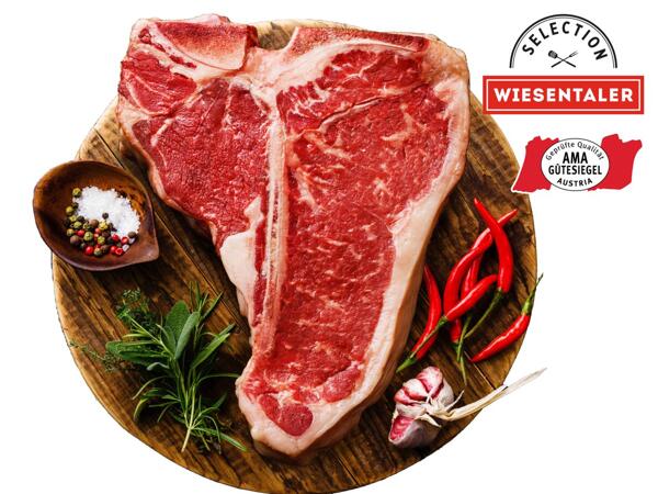 Frisches T-Bone-Steak vom Rind