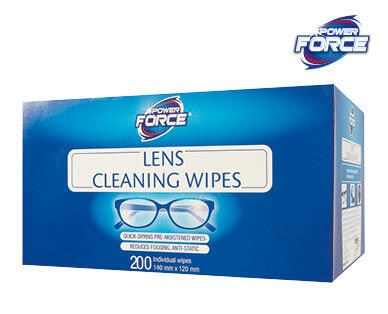 Lens Cleaning Wipes 200pk