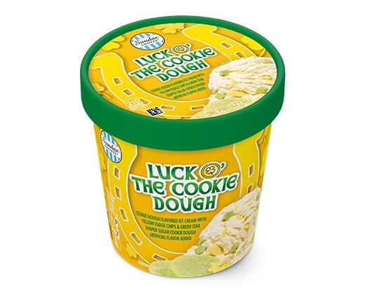 Sundae Shoppe Shamrockin' Swirl or Luck o' the Cookie Dough Ice Cream