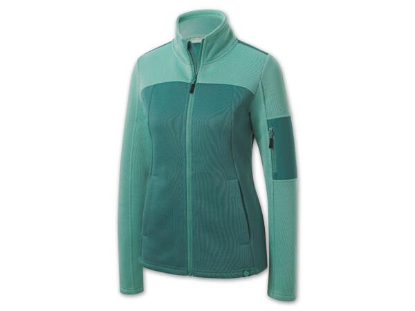 Damen/Herren Strickfleecejacke