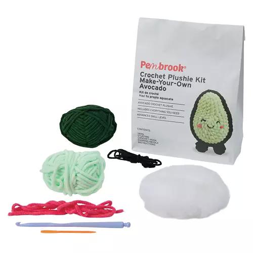 Crochet Plushy Kit - Avocado