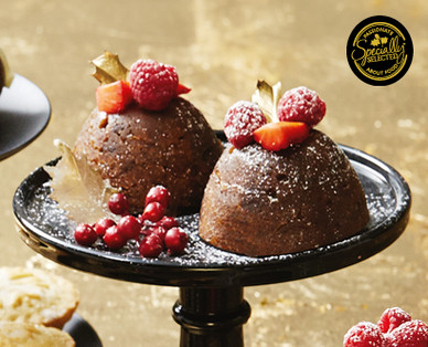 SPECIALLY SELECTED MINI CHRISTMAS PUDDINGS 4PK/440G