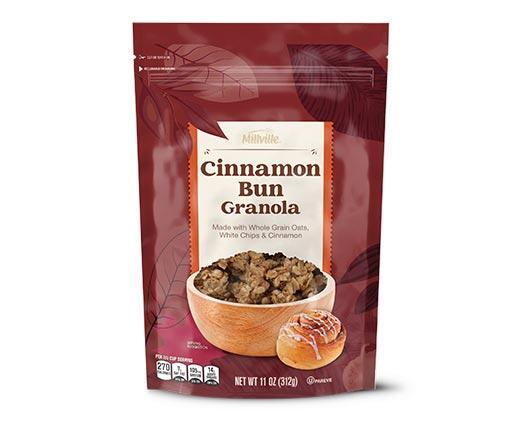 Millville Fall Granola Caramel Apple or Cinnamon Bun