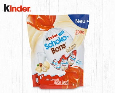 KINDER Schokobons White