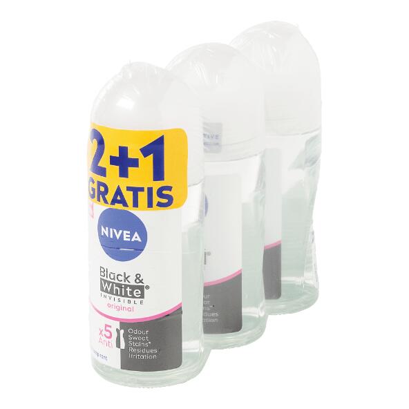 NIVEA(R) 				Deoroller, 3 st.