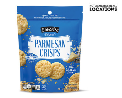 Savoritz Parmesan Crisps Original or Jalapeno