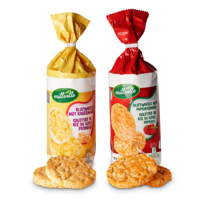 Galettes de riz aromatisées