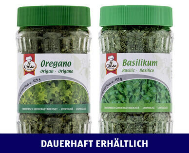 LE GUSTO 
 MEDITERRANE KÜCHENKRÄUTER