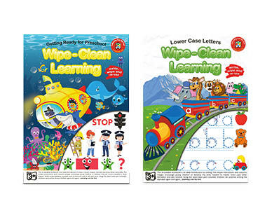 Wipe-Clean Learning Books