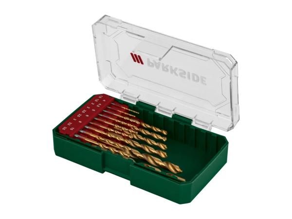 Parkside HSS Twist Drill Bit Set - 15 Piece Set