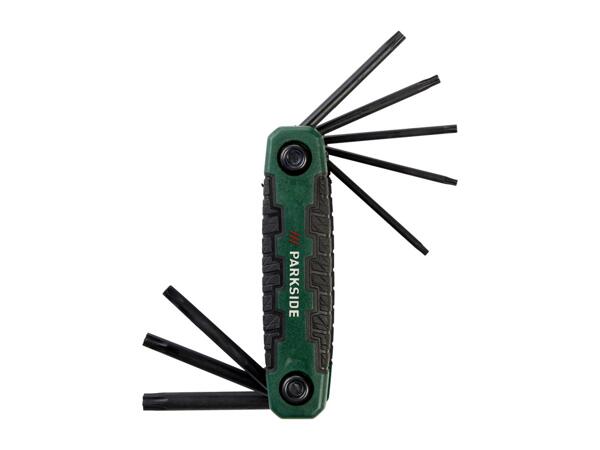 Parkside Folding TX Key Set - 8 Pieces