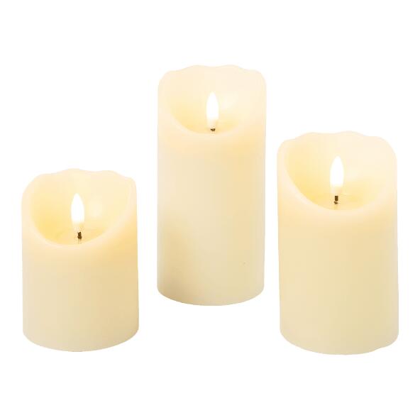 CASALUX(R) 				Bougies LED en cire
