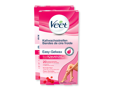 Strisce per ceretta a freddo per le gambe VEET