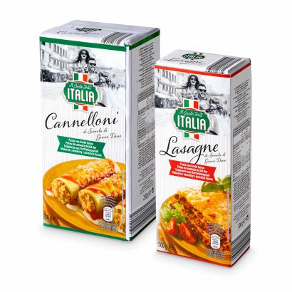 Feuilles de cannelloni ou lasagne
