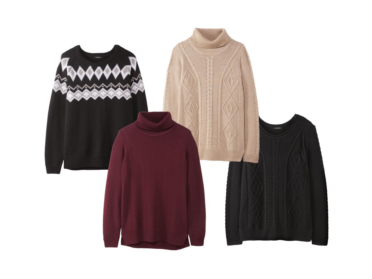 ESMARA Ladies' Chunky Knit Jumper