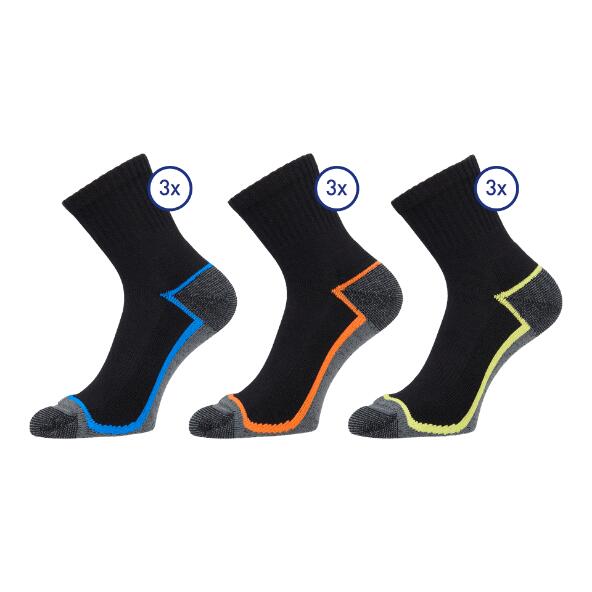 TOPCRAFT(R) 				Chaussettes de travail, 3 paires