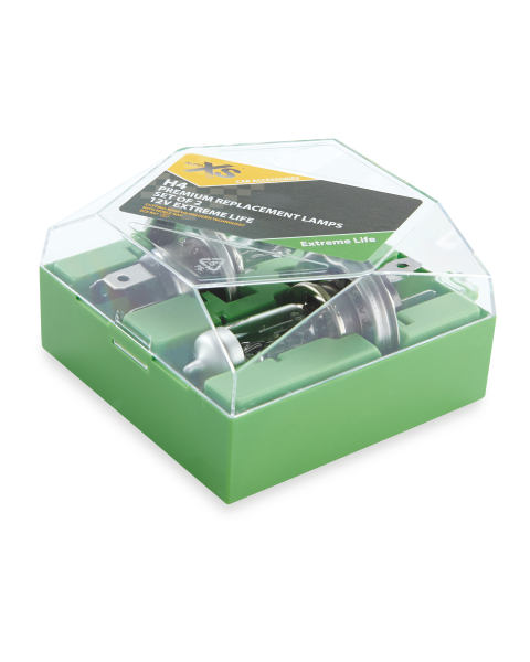 AutoXS H4 Extreme Life Car Bulb Set