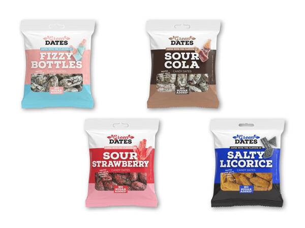 GREEN DATES Candy Dates